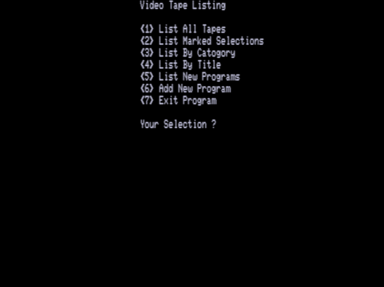 Screen shot